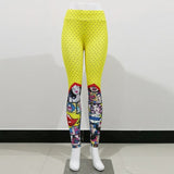 Pantalons de yoga 3D pour femmes Leggings Sport 2019