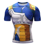 T Shirt Homme Compression Costume + Leggings Shorts Sportwear